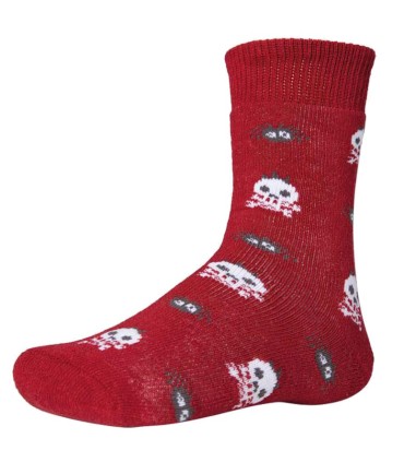 Calcetín Térmico Antideslizante Calaveras Ysabel Mora