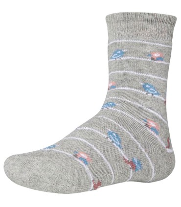 Calcetín Niña Antideslizante Pajaritos Ysabel Mora