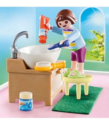 Niña con Lavabo Playmobil 70301