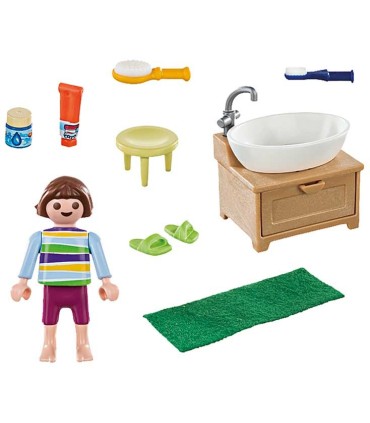 Niña con Lavabo Playmobil 70301