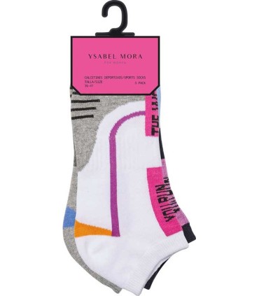 Calcetines Invisibles Ysabel Mora Pack 3