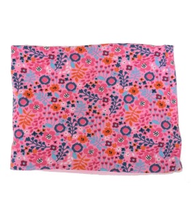 Braga de Cuello con Coralina Rosa y Flores