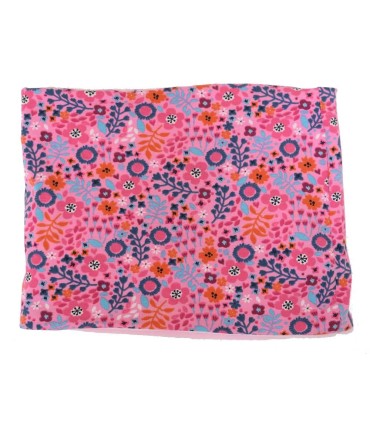 Braga de Cuello con Coralina Rosa y Flores