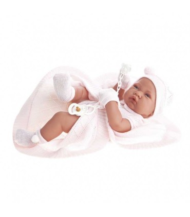 Recién Nacida Toquilla Rosa Muñecas Antonio Juan