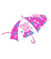 Paraguas Automático Peppa Pig Transparente