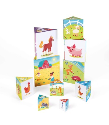 Pirámide Triangular La Vida en la Granja Janod