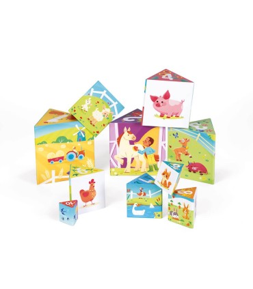 Pirámide Triangular La Vida en la Granja Janod