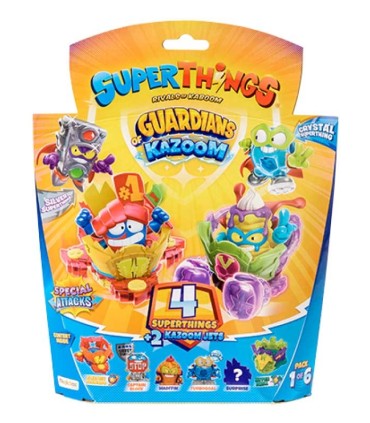 Superthings Guardians of Kazoom 4 Superthings + 2 Kazoom Jets