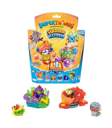 Superthings Guardians of Kazoom 4 Superthings + 2 Kazoom Jets