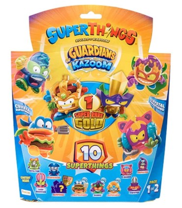 Pack 10 Superthings Guardian of Kazoom Azul