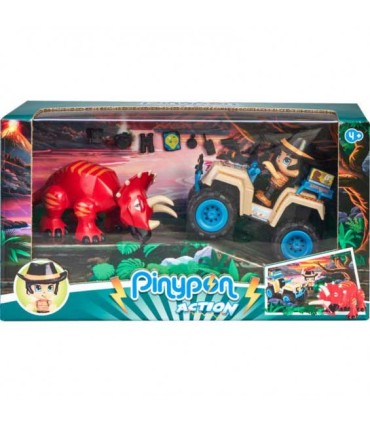 PinyPon Action Quad con Dinosaurio