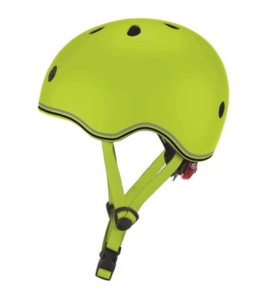 Casco Globber Go Up Lights Verde Lima