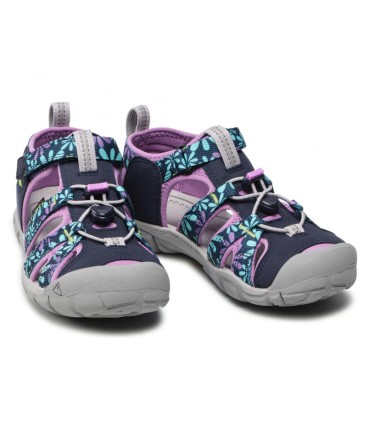 Sandalia Keen Seacamp II CNX Black Iris/African Violet