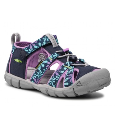 Sandalia Keen Seacamp II CNX Black Iris/African Violet