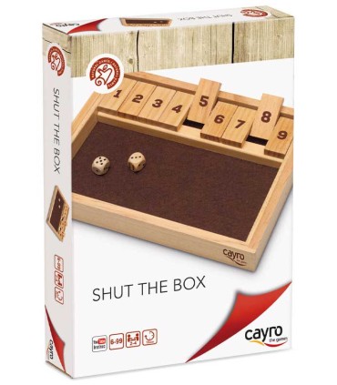 Juego Shut The Box Cayro