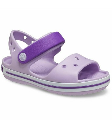 Sandalia Crocs Crocband Lavender/Neón Purple