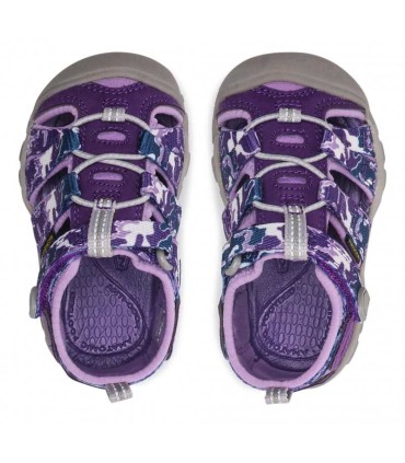 Sandalia Keen Seacamp II CNX Camo / Tillandsia Purple Infantil