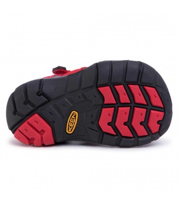 Sandalia Keen Seacamp II CNX Racing Red/ Gargoyle Infantil