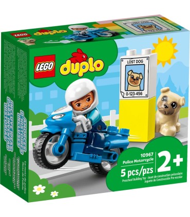 Moto de Policía Lego 10967