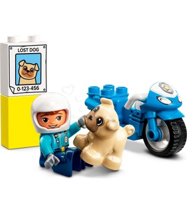 Moto de Policía Lego 10967