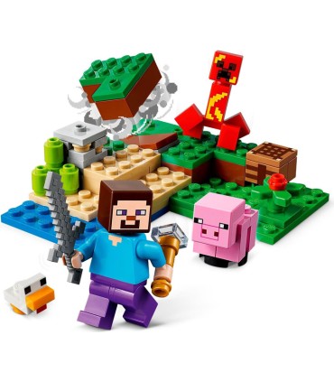 La Emboscada del Creeper Lego Minecraft 21177