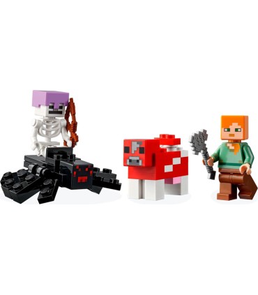 La Casa Champiñón Lego Minecraft 21179