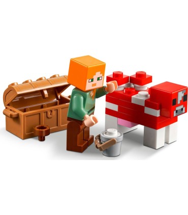 La Casa Champiñón Lego Minecraft 21179