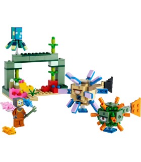 La Batalla Contra el Guardián Lego Minecraft 21180