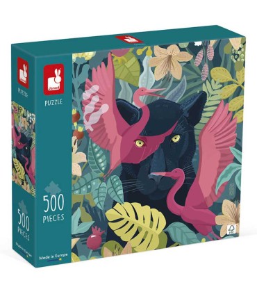Puzzle pantera Mística Janod 500 Piezas