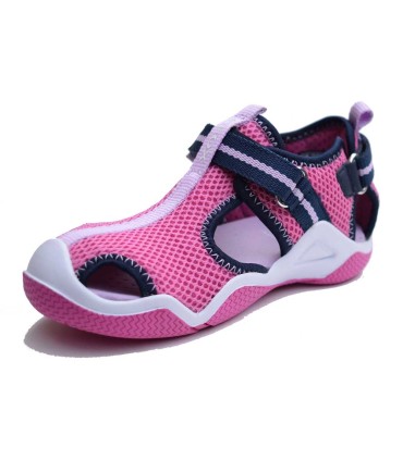 Sandalia Geox Wader Rosa/Azul