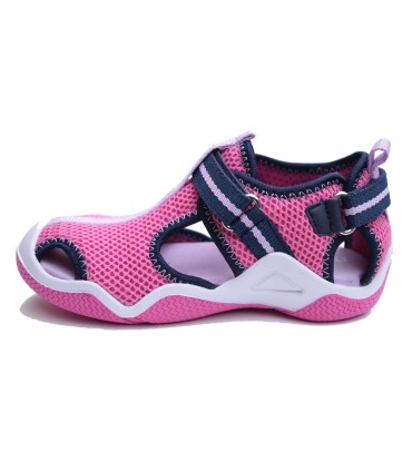 Sandalia Geox Wader Rosa/Azul