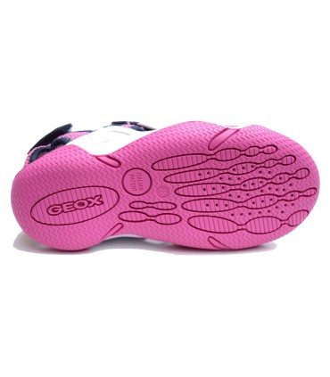 Sandalia Geox Wader Rosa/Azul