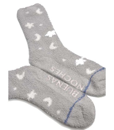 Calcetín Franela Mujer Antideslizante Ysabel Mora