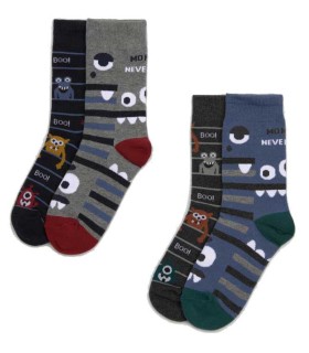 Calcetín de Niño Pack de 2 Ysabel Mora