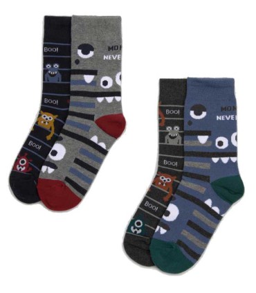 Calcetín de Niño Pack de 2 Ysabel Mora