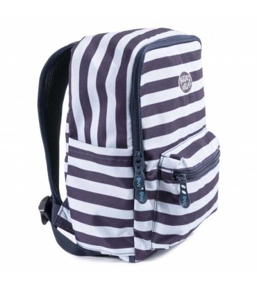 Mochila Ocean's Wave Infantil Rayas Azules