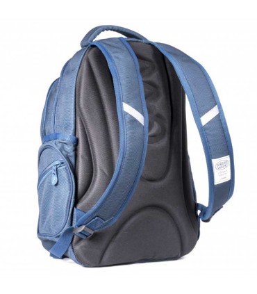 Mochila Ocean's Wave Multizipper Azul Olas