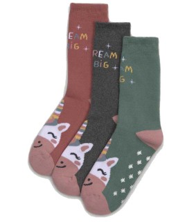 Calcetín Térmico Antideslizante Unicornio Ysabel Mora