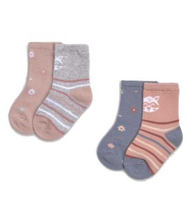 Calcetín Bebé Ysabel Mora Pack 2