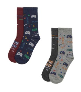 Calcetín Niño Pack de 2 Ysabel Mora