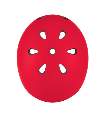Casco Globber Go Up Lights Rojo