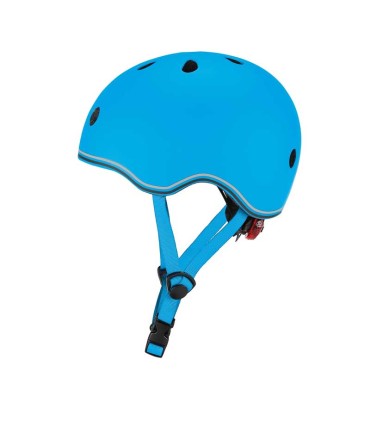 Casco Globber Go Up Lights Azul Cielo