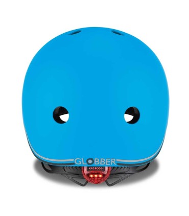 Casco Globber Go Up Lights Azul Cielo
