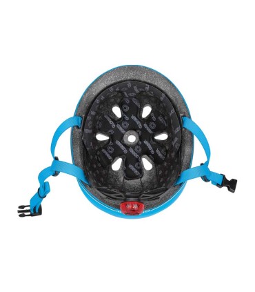 Casco Globber Go Up Lights Azul Cielo
