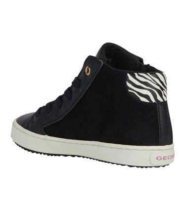 Bota Geox Kalispera Black Fucsia