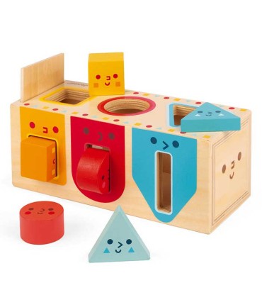 Caja Con Formas Geométricas Janod