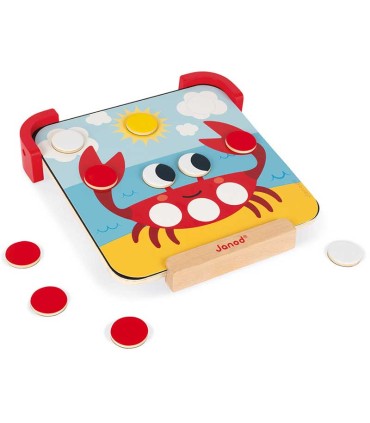 Aprendo los Colores Discos Magnéticos Janod