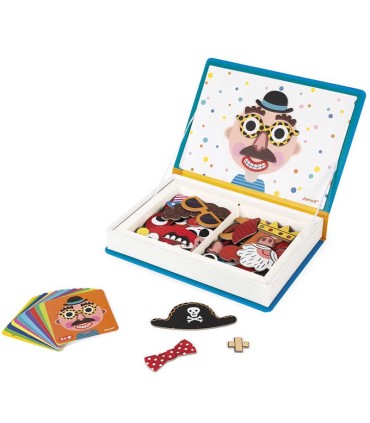 Libro Magnético Crazy Faces Chicos