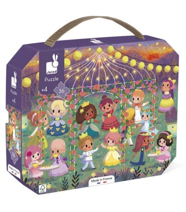 Puzzle Princesas Janod 36 Piezas