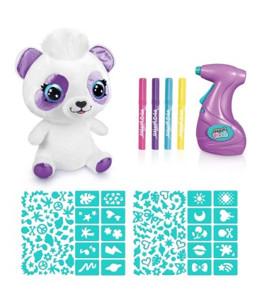 Colorea Tu Panda Airbrush Plush